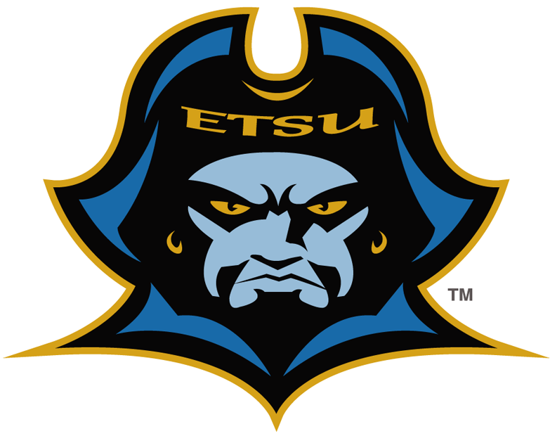 ETSU Buccaneers 2007-2013 Primary Logo diy DTF decal sticker